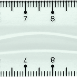 Lineal transparent 30cm