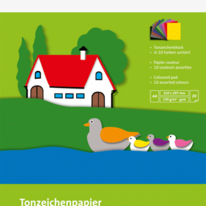 Tonpapier Block Brunnen A4 20 Blatt