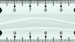 Lineal transparent 15cm