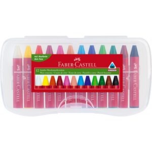 Wachsmalkreiden Faber Castell 12 Farben