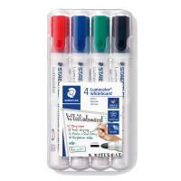 Whiteboardmarker Staedtler Lumocolor, Box mit 4 Farben